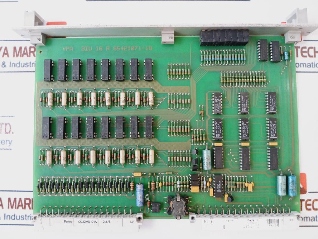 Valmet Biu 16 R Printed Circuit Board 65421071-1B