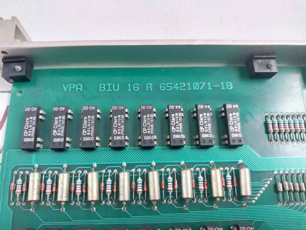 Valmet Biu 16 R Printed Circuit Board Module 65421071-1B M8512271 02