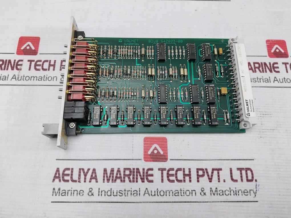 Valmet Biu 8A Binary Input Unit M8512221 M1
