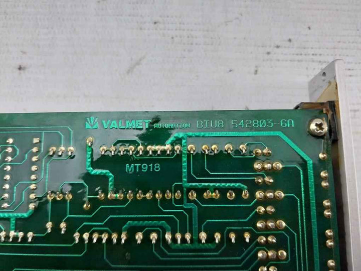 Valmet Biu 8A Binary Input Unit M8512221 M1