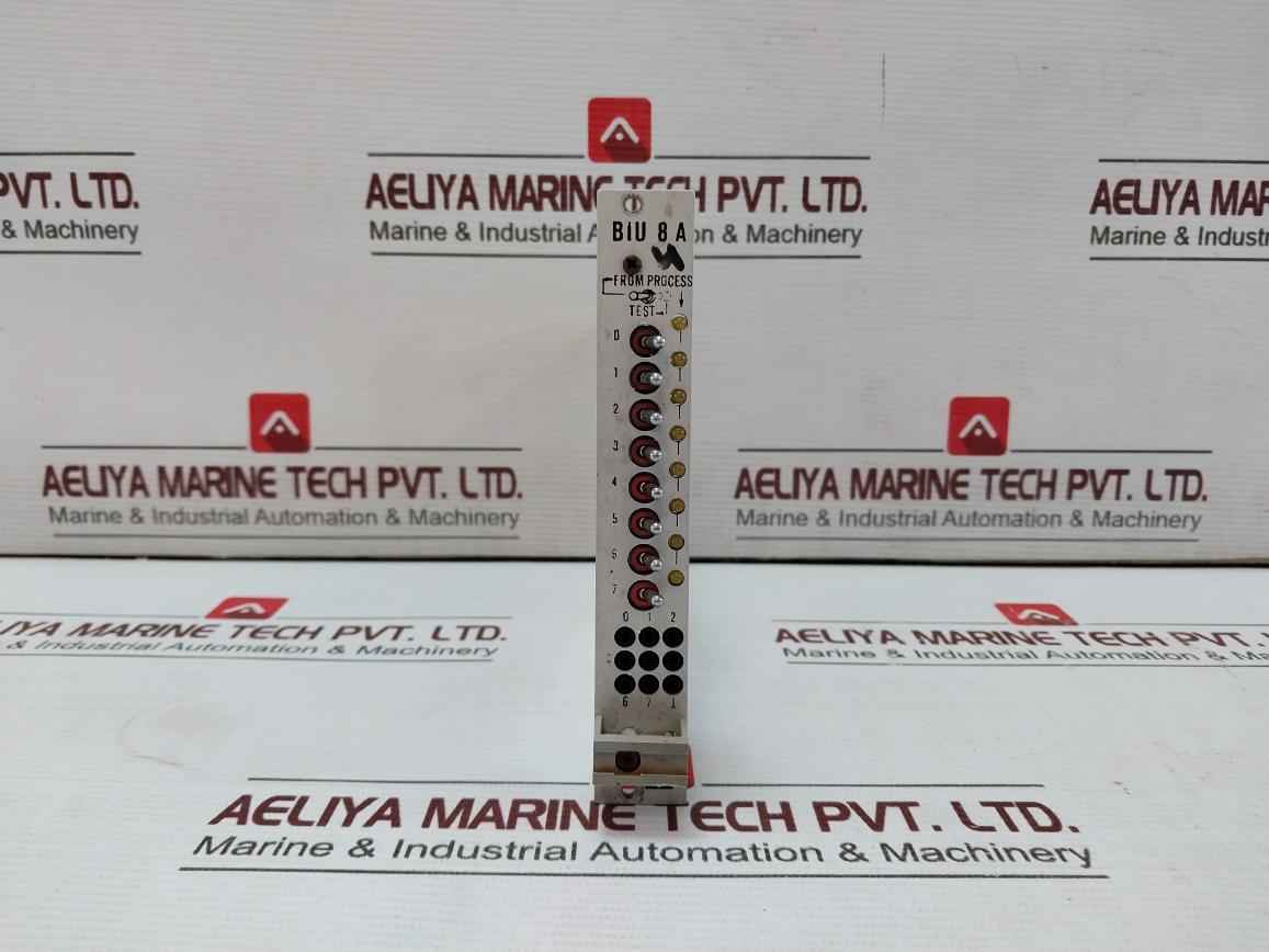 Valmet Biu 8 A Input Module 542803-6B Mt045 M8512221 M1
