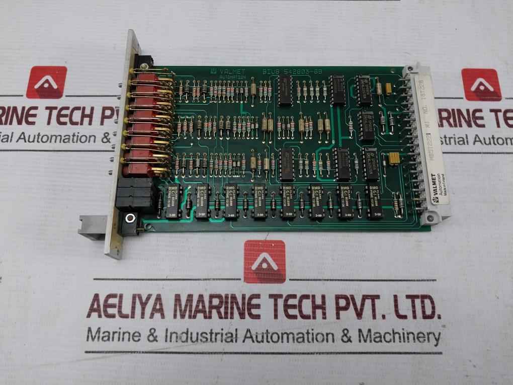 Valmet Biu 8 A Input Module 542803-6B Mt918 M8512221 M1