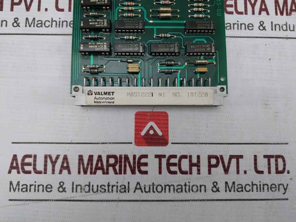 Valmet Biu 8 A Input Module 542803-6B Mt918 M8512221 M1