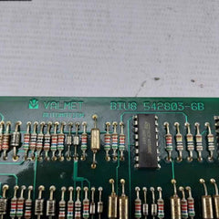 Valmet Biu 8 A Input Module 542803-6B Mt918 M8512221 M1