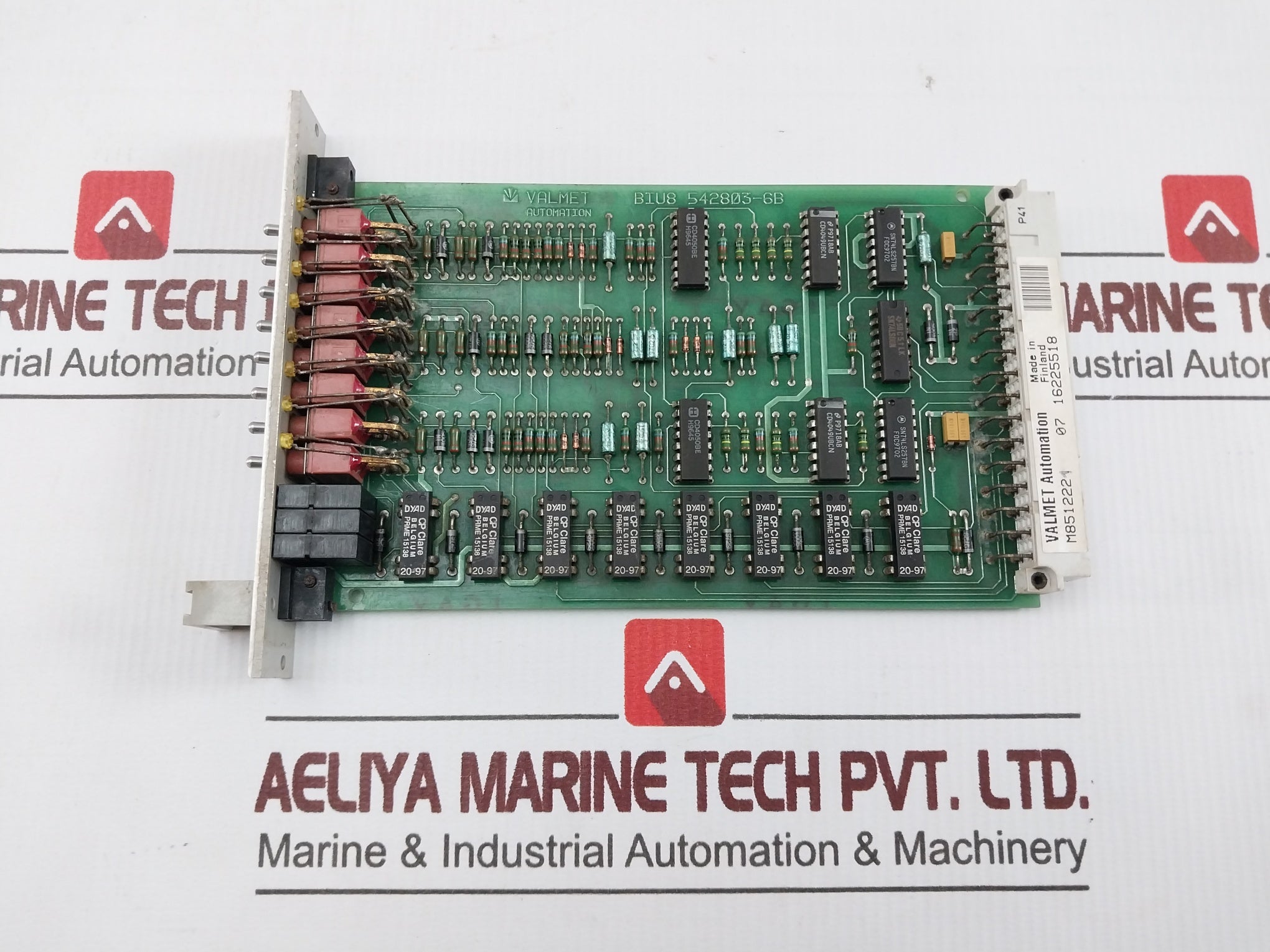 Valmet Biu 8A Input Pcb Module T9605 542803-6B M8512221 M1