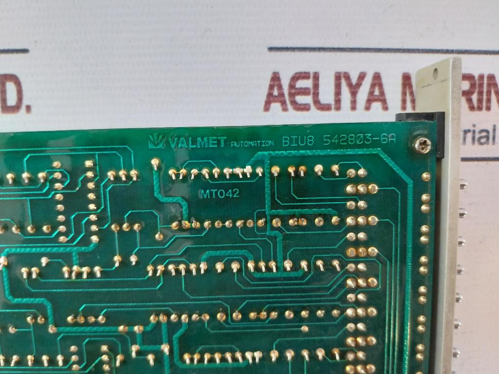 Valmet Biu8 M8512221 Binary Input Module 279161