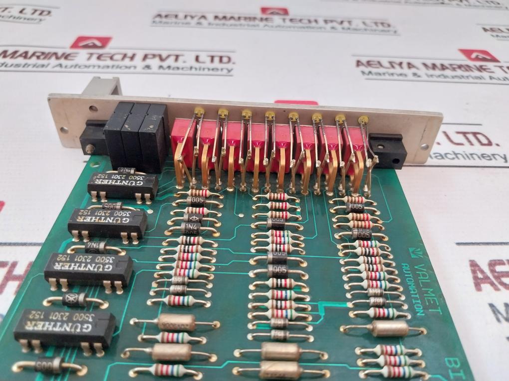Valmet Biu8 M8512221 Binary Input Module 279161