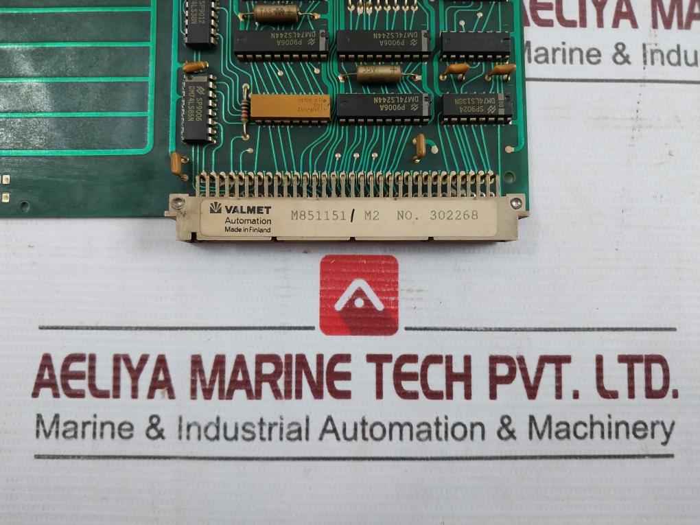 Valmet Dmu 2 Circuit Board 545142-3B M8511511 M2 Mt104 545142-3A