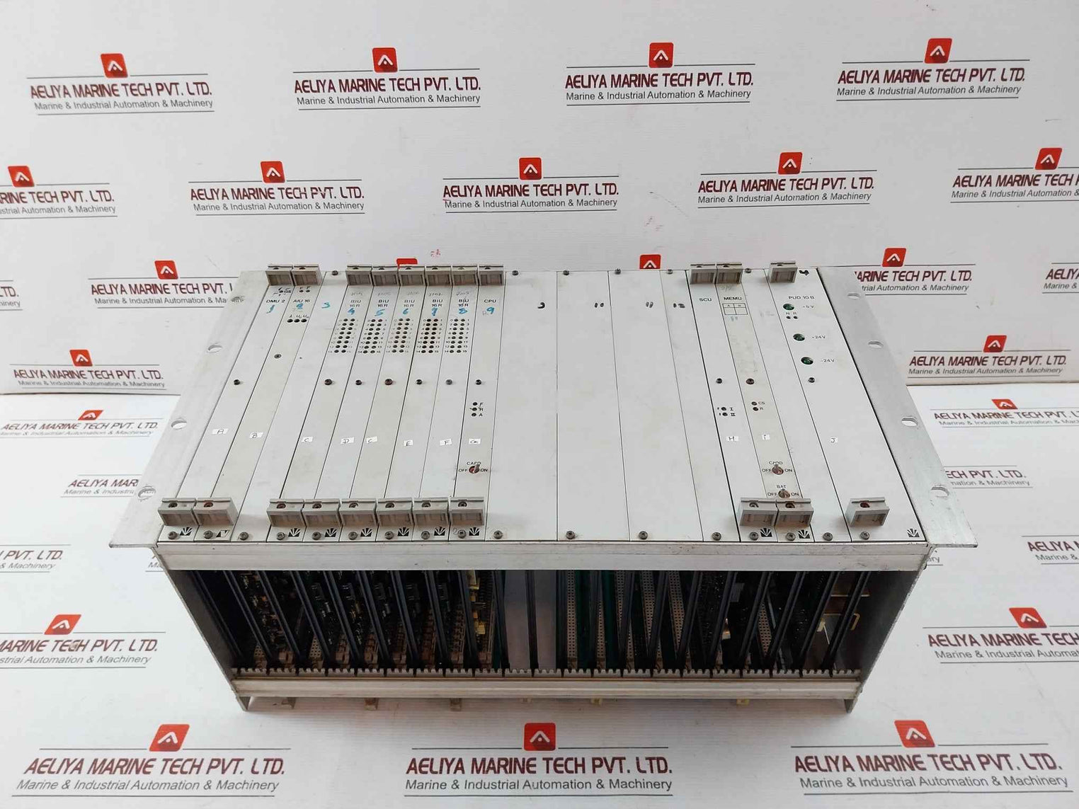 Valmet Dmu 2 Cpu Scu Rack Module 545142-3B, 545100-3A, Biu 16 R, 547070-3B
