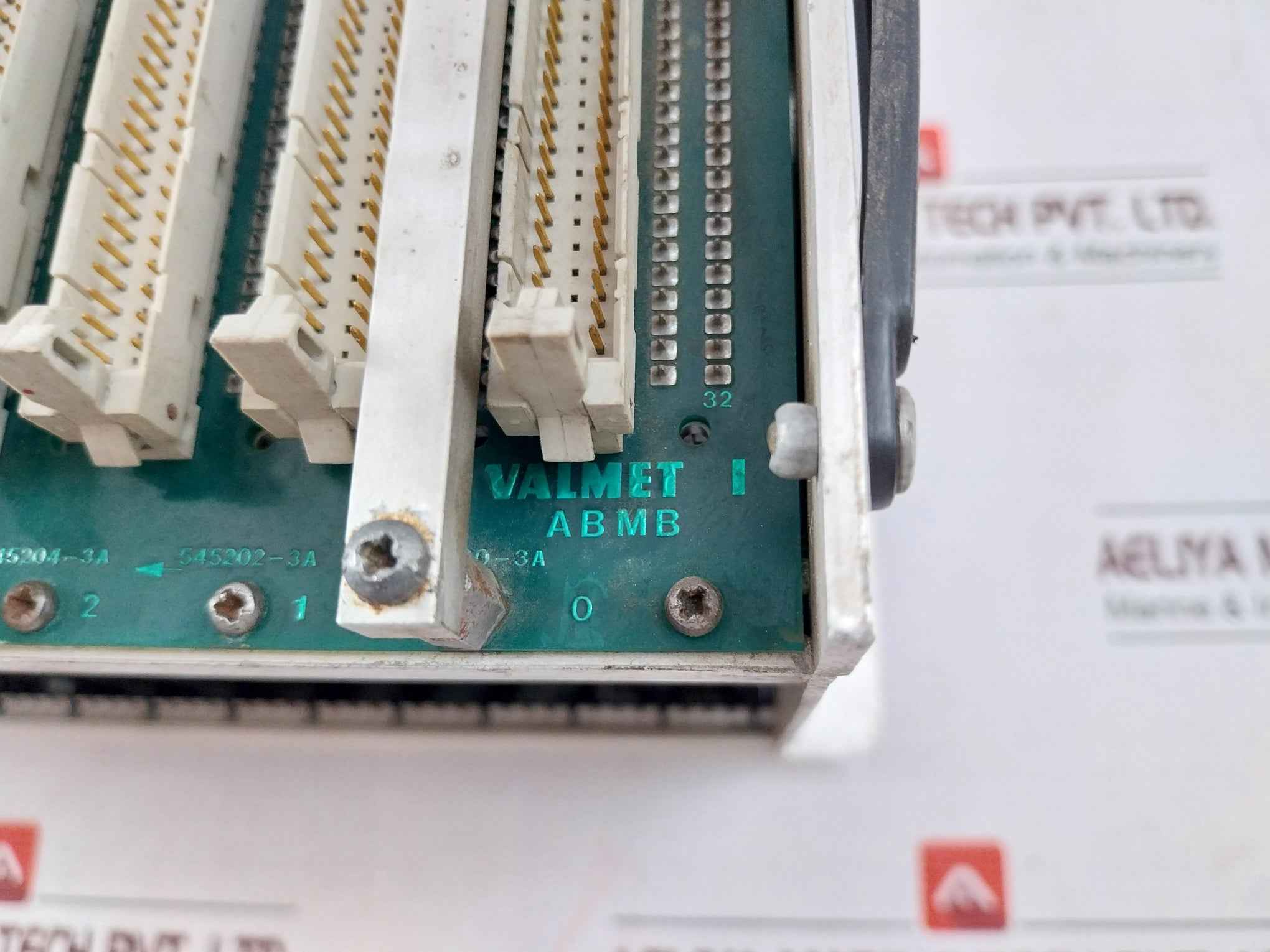 Valmet Dmu 2 Cpu Scu Rack Module 545142-3B, 545100-3A, Biu 16 R, 547070-3B
