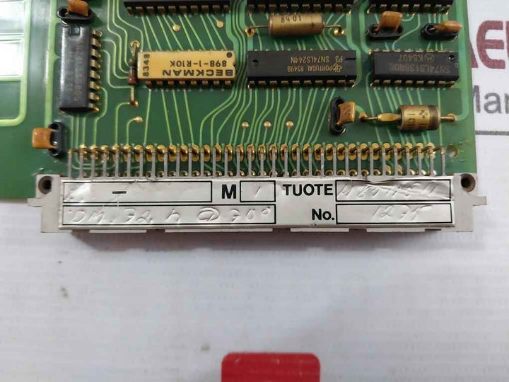 Valmet Dmu 2 Data Management Unit 545142-3A No351 / N0351