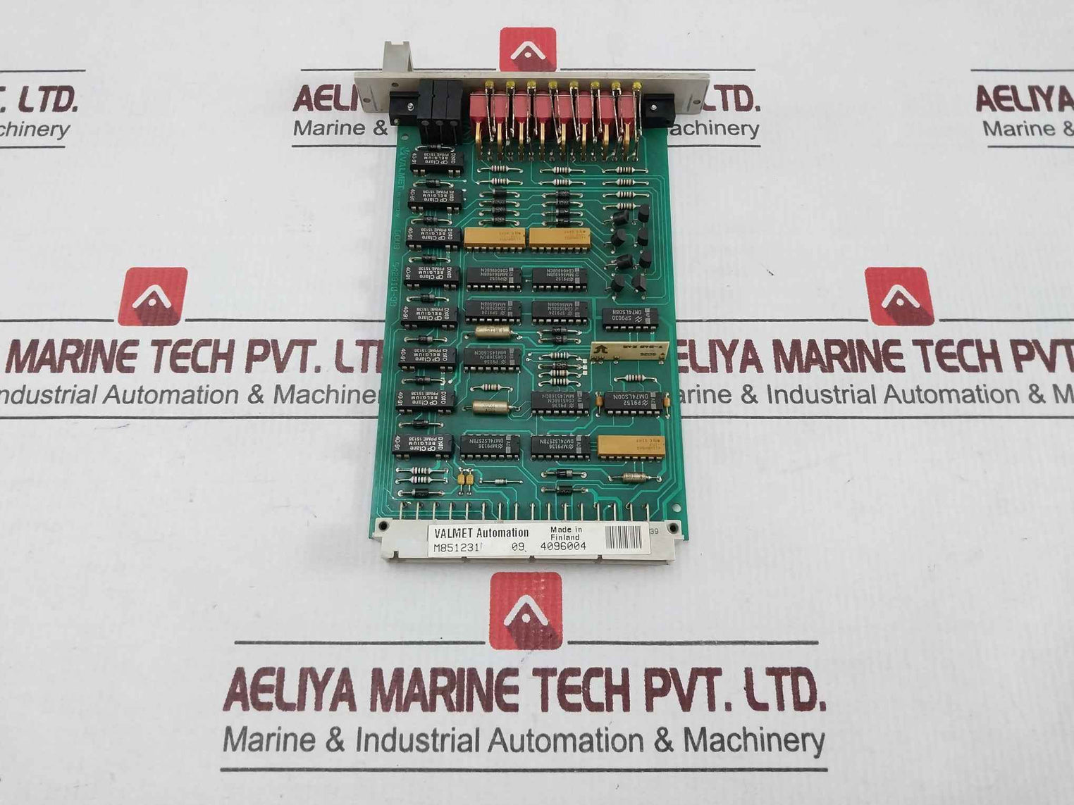 Valmet Dmu Circuit Board Rack Module 542803-6B, 542810-9A, 542852-3A, Mt225