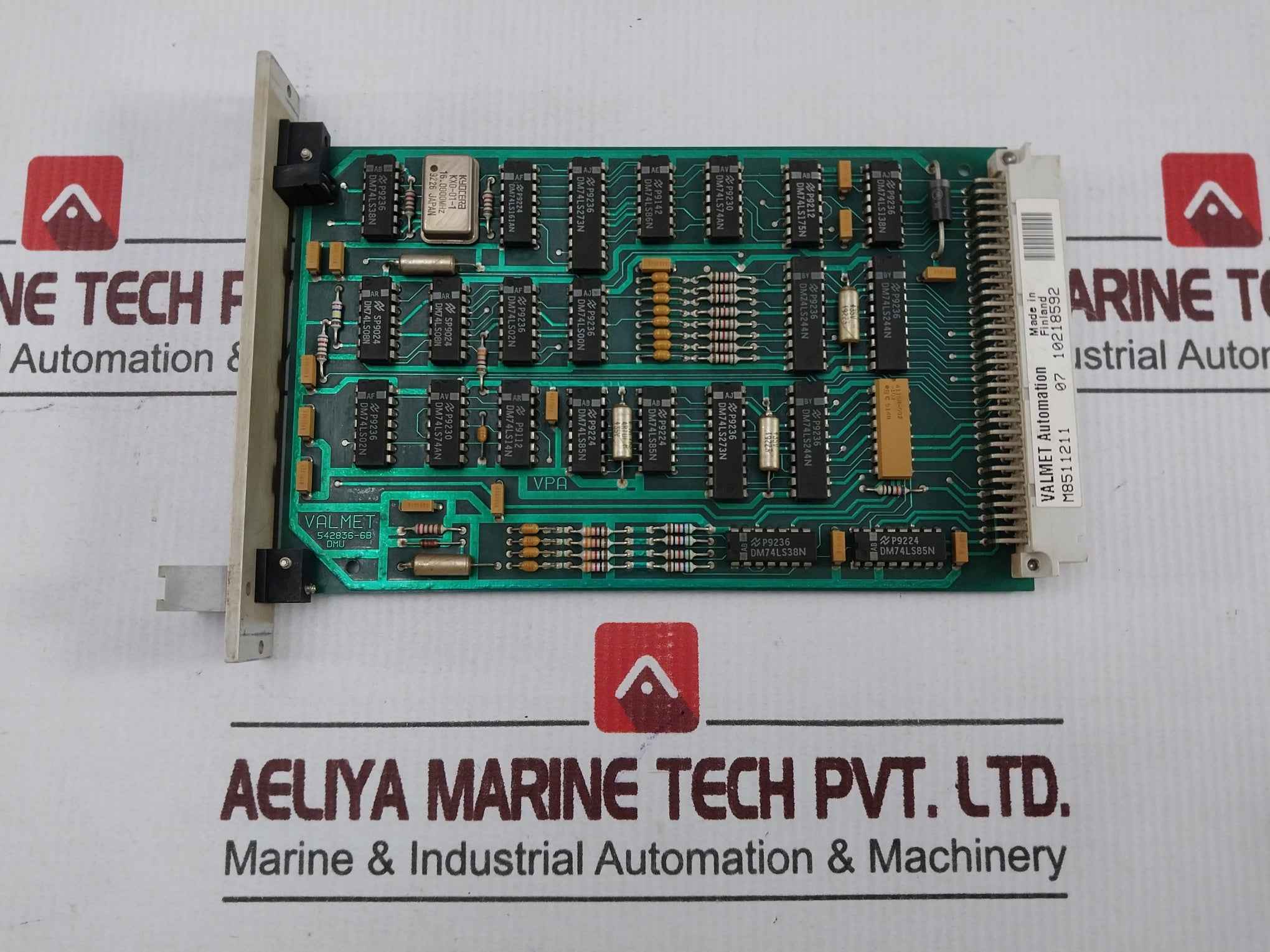 Valmet Dmu Circuit Board Rack Module 542803-6B, 542810-9A, 542852-3A, Mt225