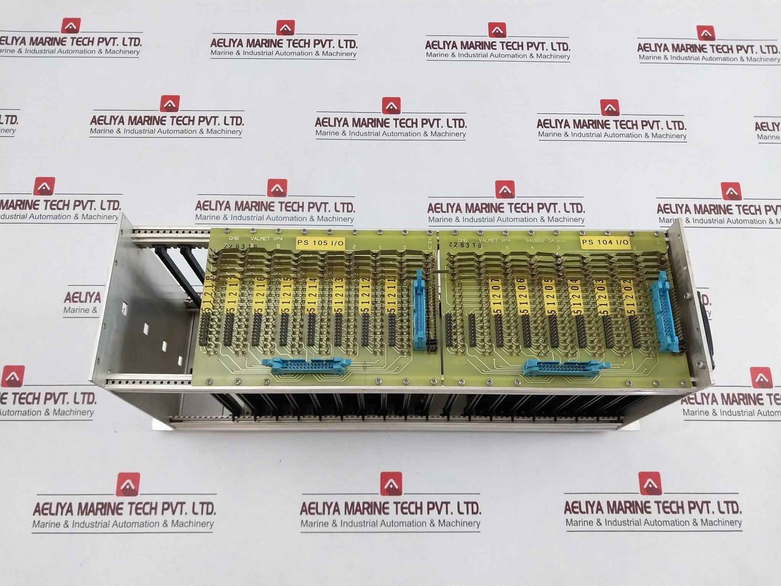 Valmet Dmu Circuit Board Rack Module 542803-6B, 542810-9A, 542852-3A, Mt225