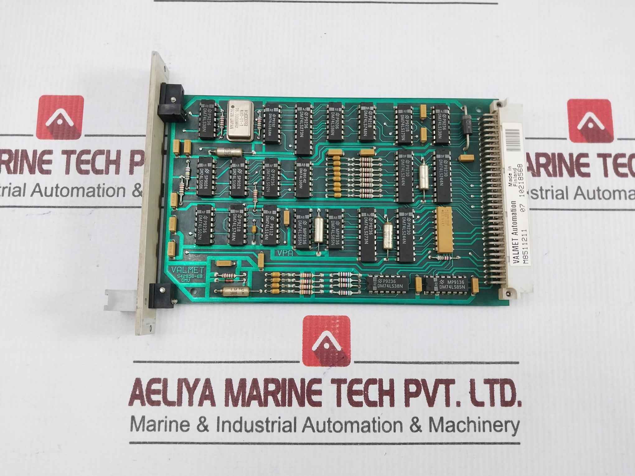 Valmet Dmu Circuit Board Rack Module 542803-6B, 542810-9A, 542852-3A, Mt225