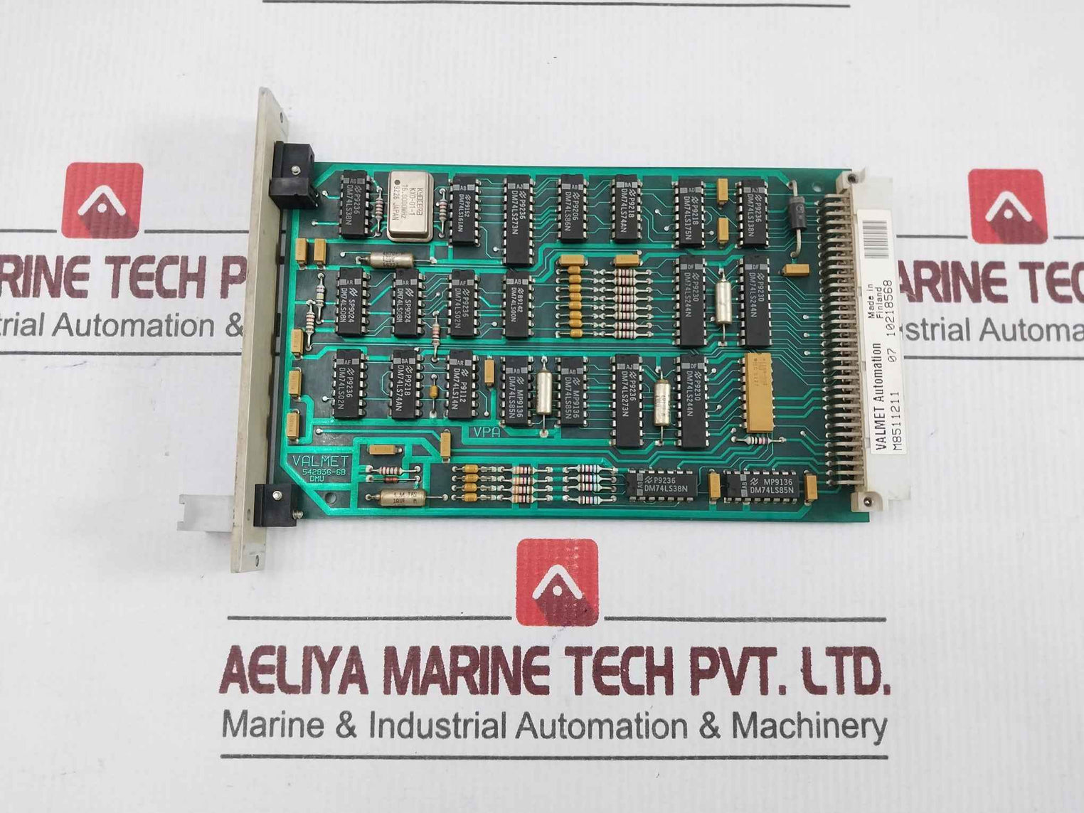 Valmet Dmu Circuit Board Rack Module 542803-6B, 542810-9A, 542852-3A, Mt225