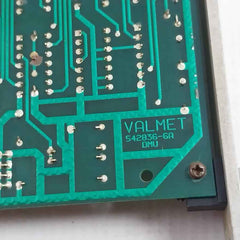 Valmet Dmu Digital Multi-unit Circuit Board 542836-6A, 542836-6B
