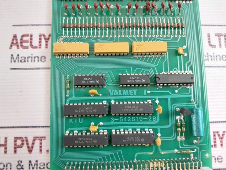 Valmet Kiu 3-542819-2B Memory Circuit Board