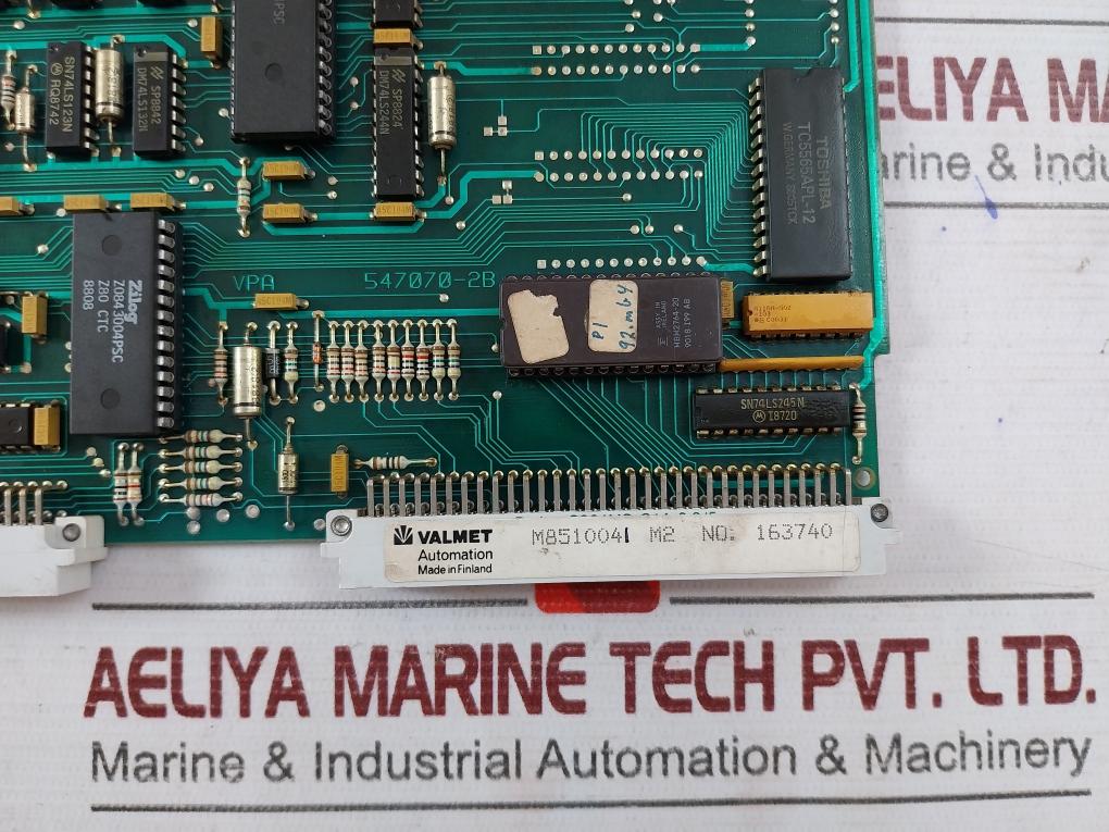 Valmet M8510041 M2 Cpu Module 547070-2A Zinco 107 94V.1