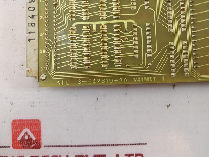 Valmet M851121 M2 Module Rack 542832-2A 542836-6A 542836-6B Mt306 Mt935