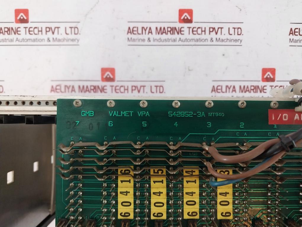 Valmet M851121 M2 Module Rack 542832-2A 542836-6A 542836-6B Mt306 Mt935