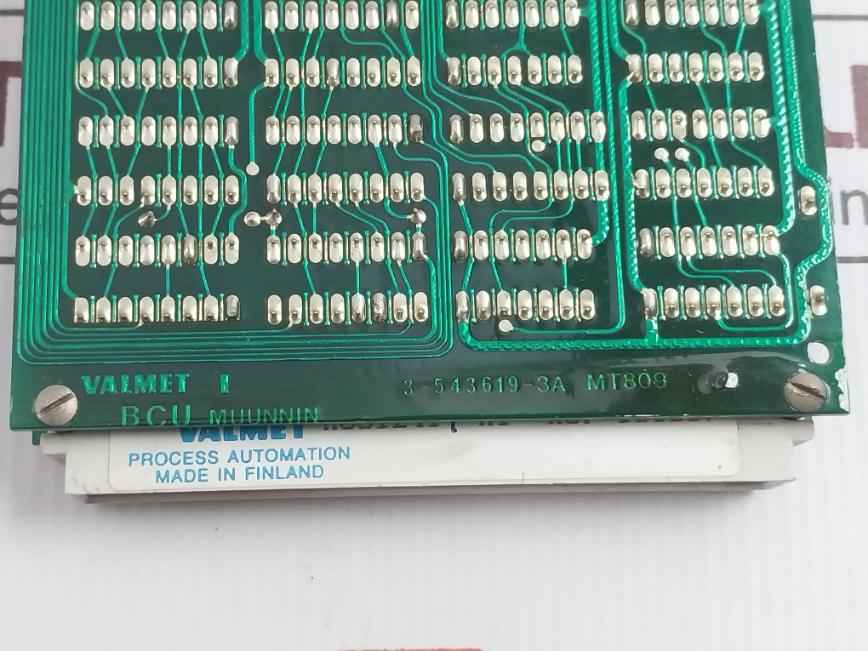 Valmet M851241 M1 Bcu Muunnin Binary Control Unit Mt809