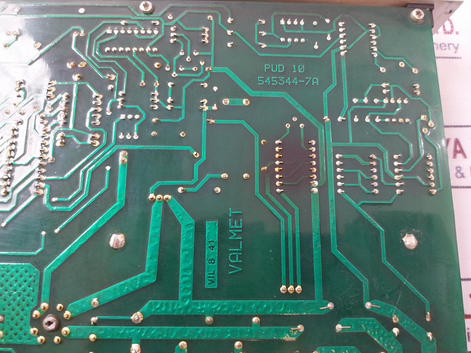 Valmet M851361 Automation Pcb Card Pud 10