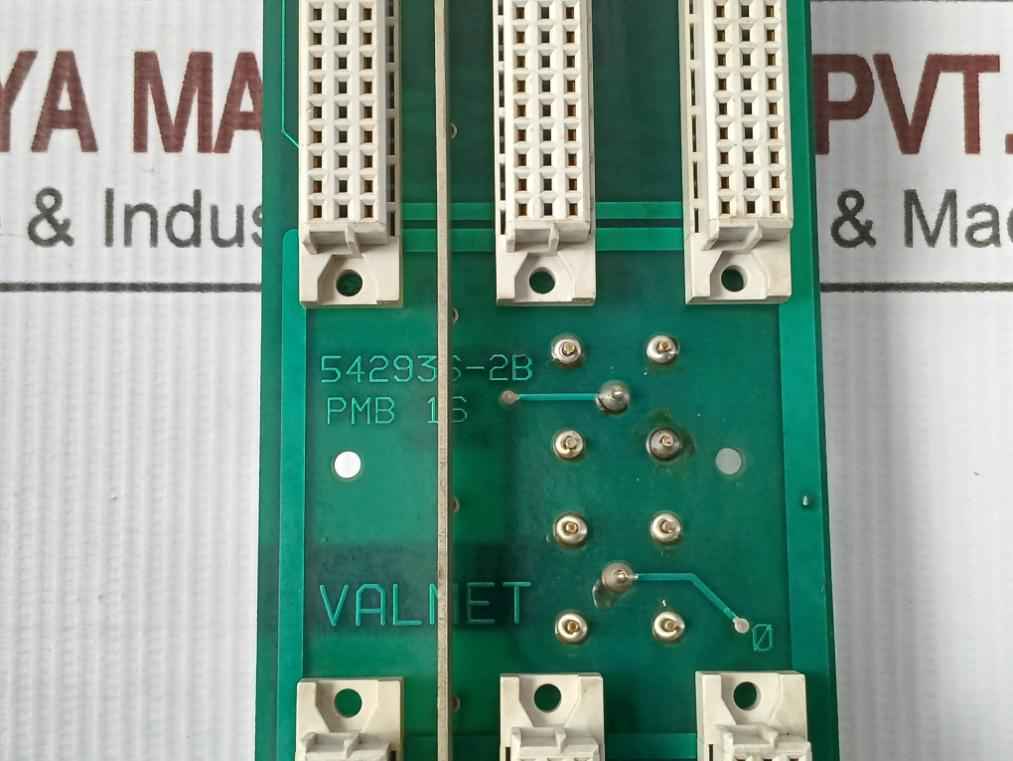 Valmet Pmb 1S Back Plane Pcb Card 542936-2A 542936-2B
