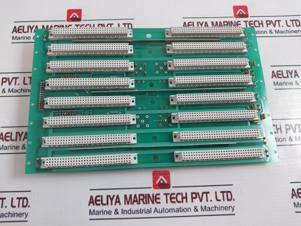 Valmet Pmb 2R Monolithic Backplane 8 Slot Pcb Card 542821-5A