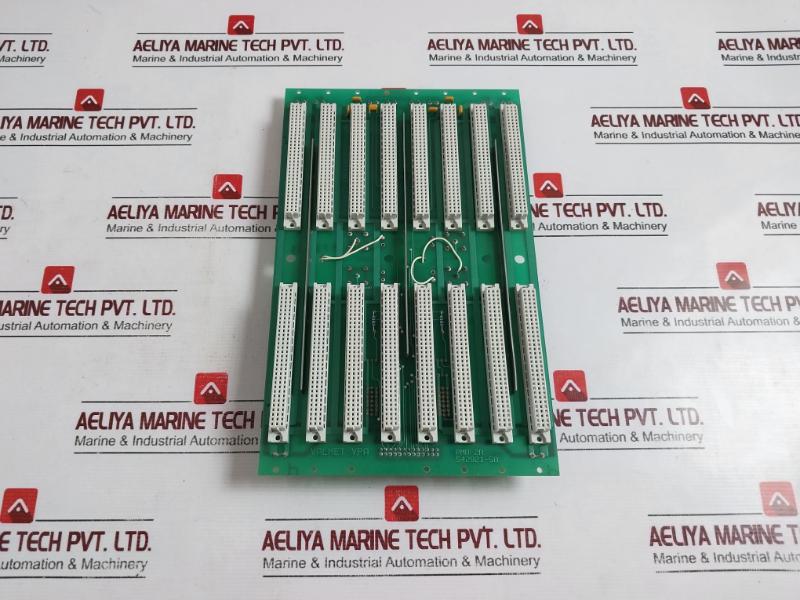 Valmet Pmb 2R Monolithic Backplane 8 Slot Pcb Card 542821-5A, 542821-5B