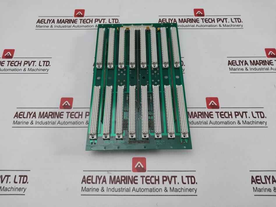 Valmet Pmb 2r 16 Slot Backplane Pcb Card 542821-5b Mt937