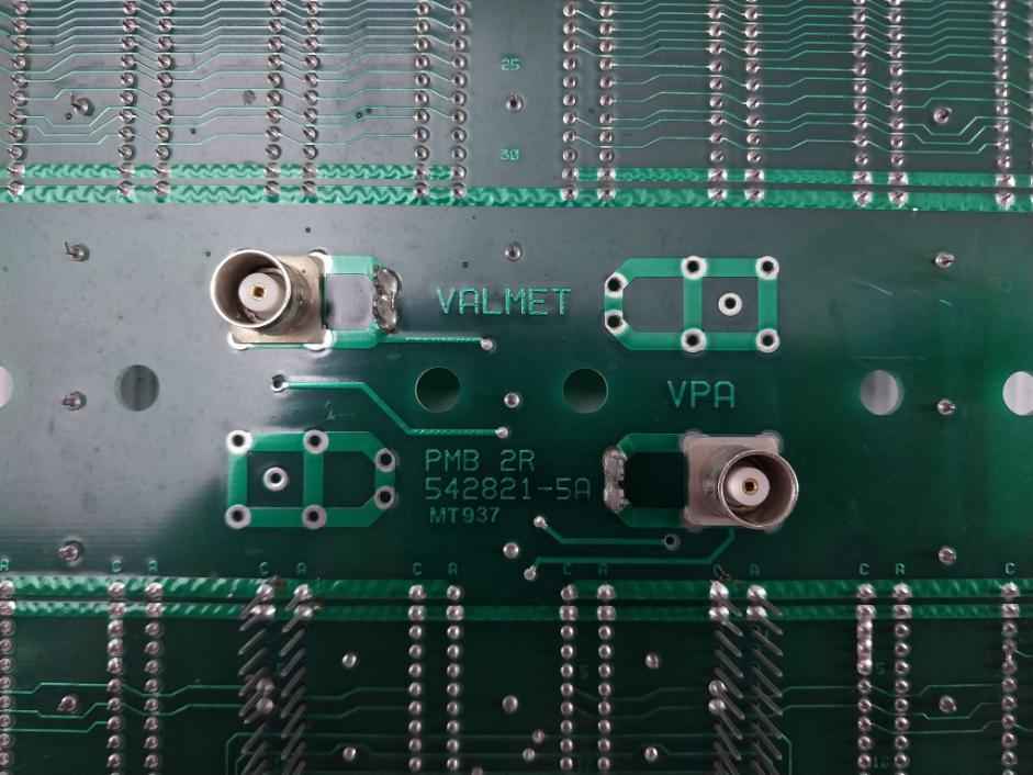 Valmet Pmb 2r 16 Slot Backplane Pcb Card 542821-5b Mt937