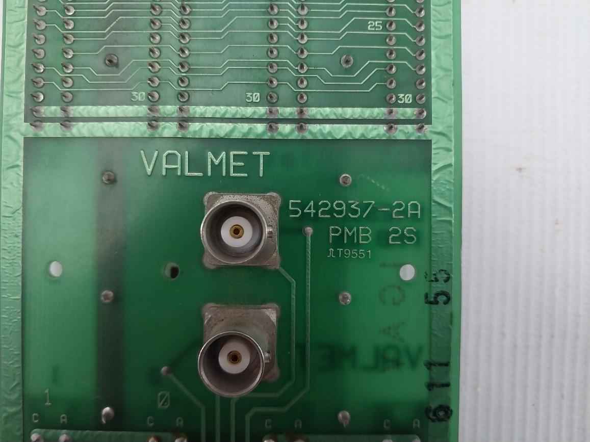 Valmet Pmb 2s Back Plane Printed Circuit Board 542937-2b