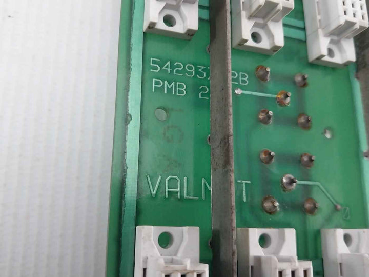 Valmet Pmb 2s Back Plane Printed Circuit Board 542937-2b