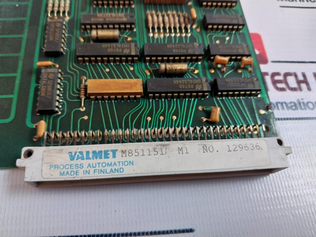 Valmet Process Automation Dmu 2 Circuit Board