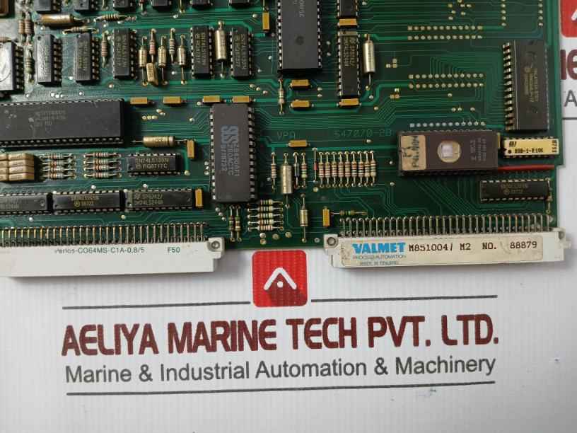 Valmet Process Automation M851004 M2 Cpu Pcb Module Zinco 107 94V-1 547070-2A