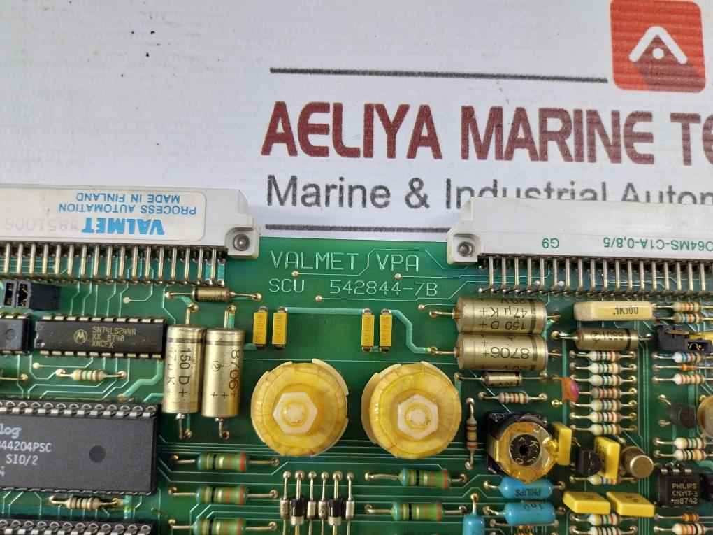 Valmet Process Automation M851006 M2 Scu Pcb Module 542844-7A Mt802