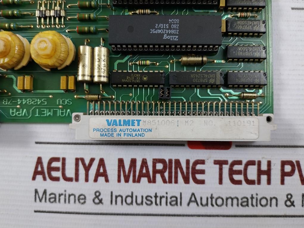 Valmet Process Automation M851006 M2 Scu Pcb Module 542844-7A Mt802