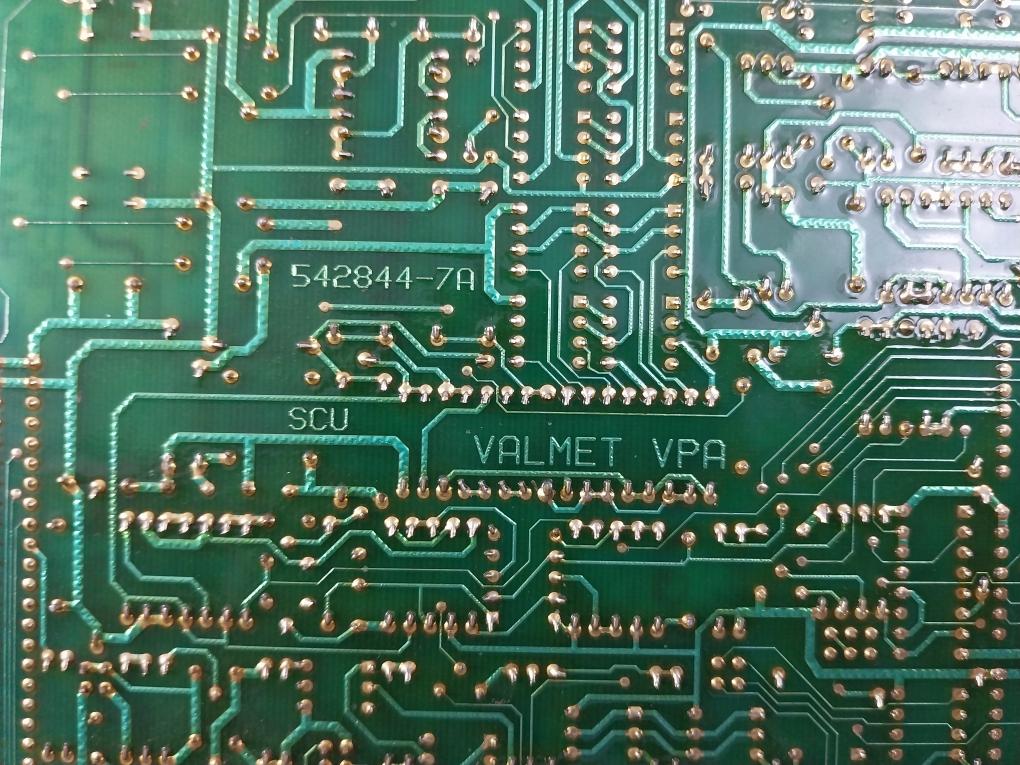 Valmet Process Automation M851006 M2 Scu Pcb Module 542844-7A Mt802