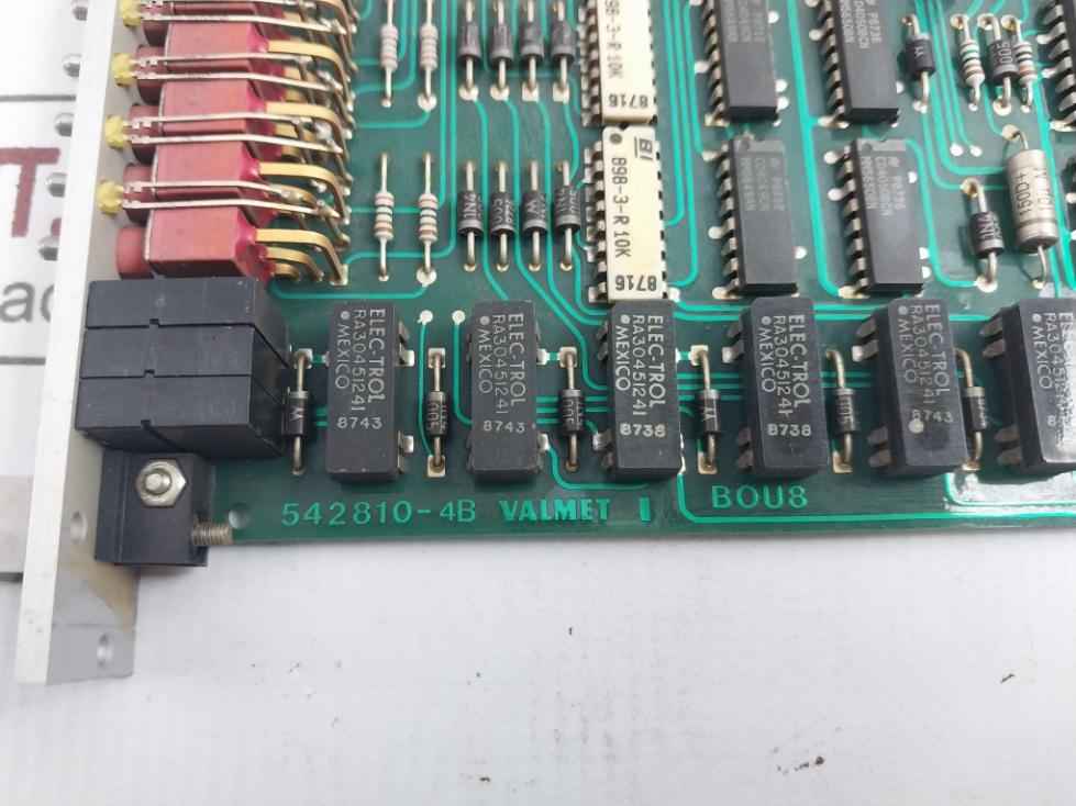 Valmet Process Automation M851231 M1 Binary Output Unit Pcb Bou 8A 542810-4B