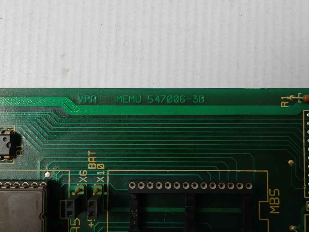 Valmet Process Automation Vpa Memu 547006-3B Memory Board 94V-1