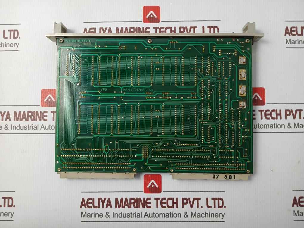 Valmet Process Automation Vpa Memu 547006-3B Memory Board 94V-1