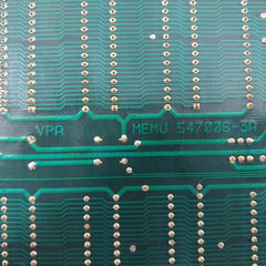 Valmet Process Automation Vpa Memu Memory Board M851040 M1 547006-3A