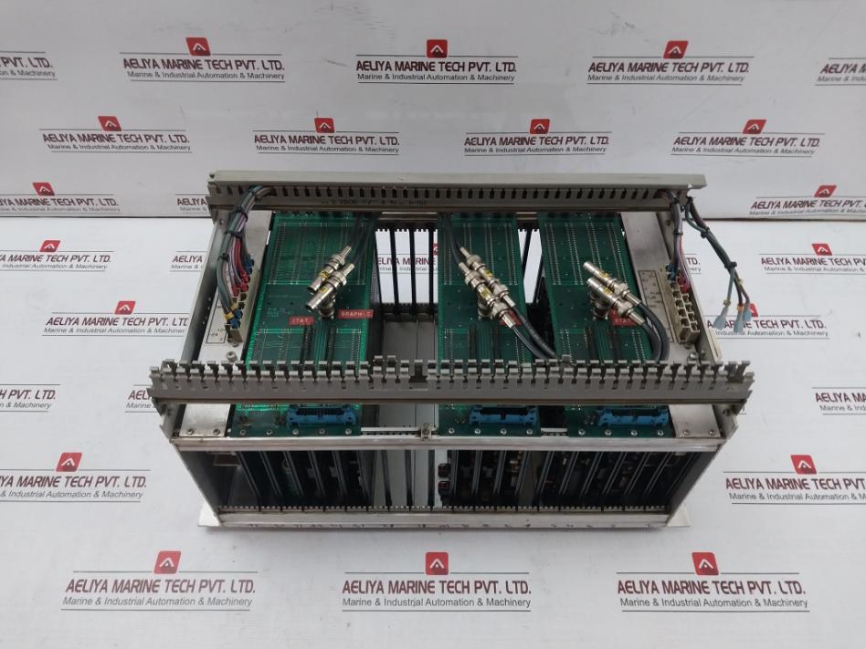 Valmet Pud 10B Automation Control Rack With Cpu Scu Memu Modules