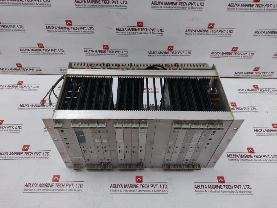 Valmet Pud 10B Automation Control Rack With Cpu Scu Memu Modules