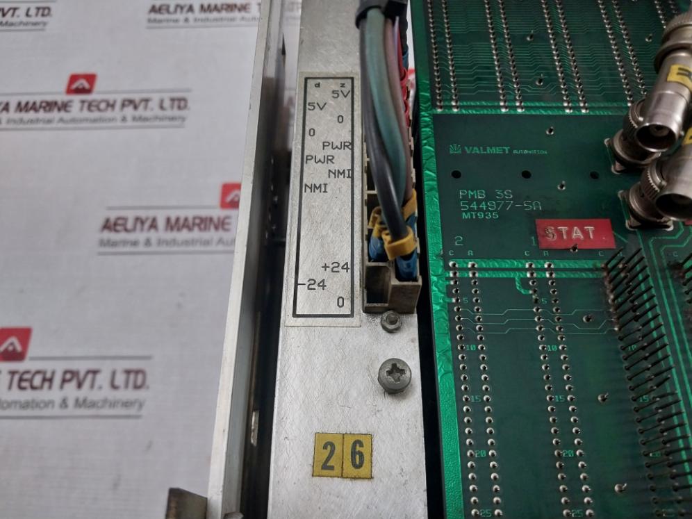 Valmet Pud 10B Automation Control Rack With Cpu Scu Memu Modules