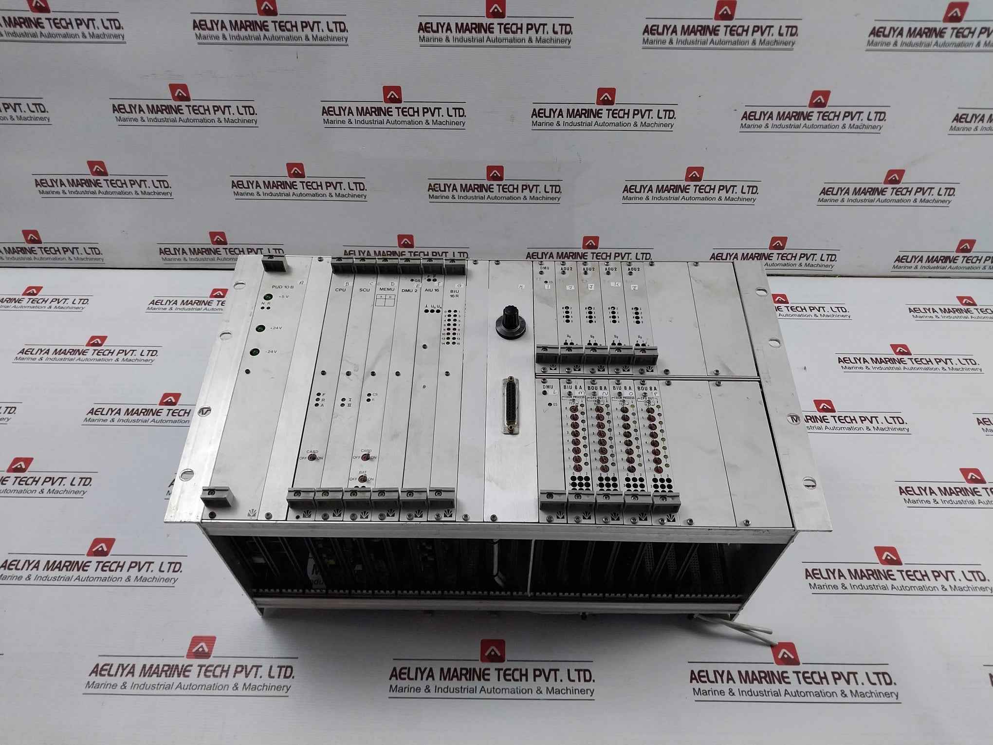 Valmet Pud 10 B Automation Control System Rack M8513621 M1 M8510061 M2 +24V/-24V