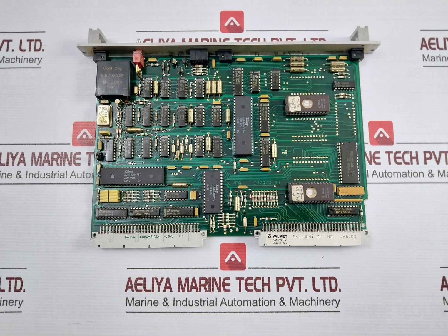 Valmet Pud 10 B Automation Control System Rack M8513621 M1 M8510061 M2 +24V/-24V