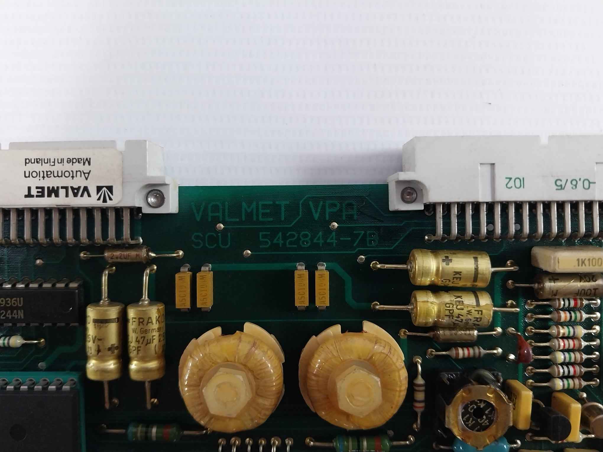 Valmet Pud 10 B Automation Control System Rack M8513621 M1 M8510061 M2 +24V/-24V