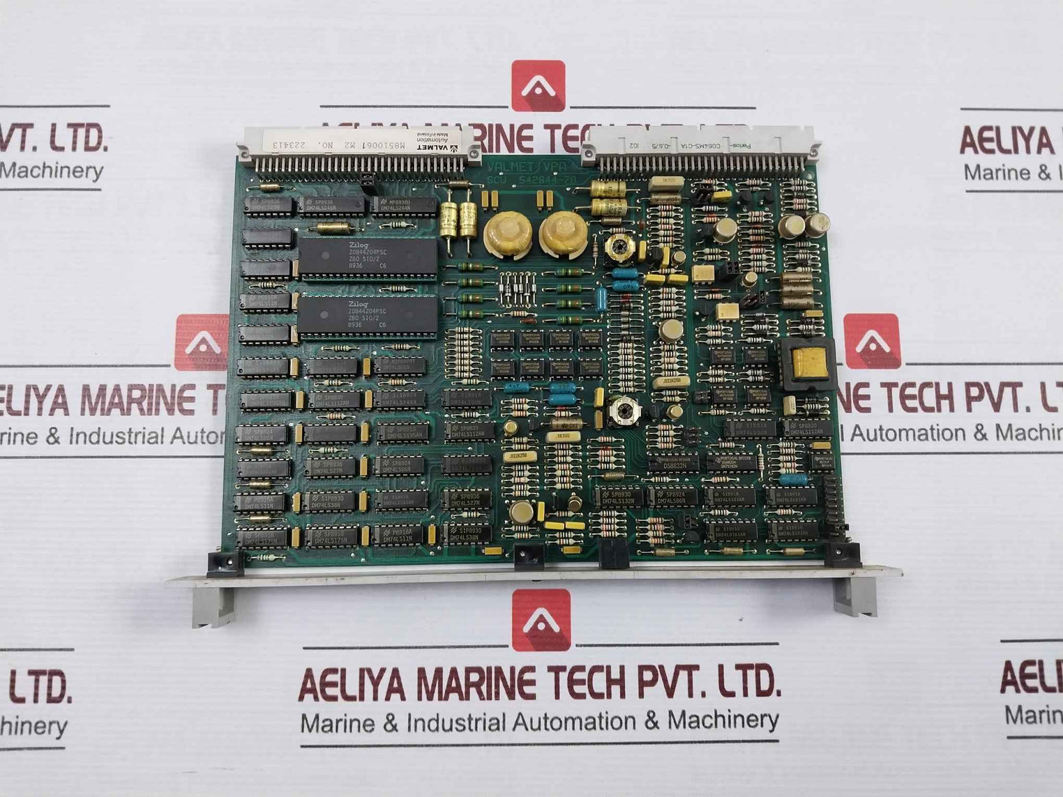 Valmet Pud 10 B Automation Control System Rack M8513621 M1 M8510061 M2 +24V/-24V